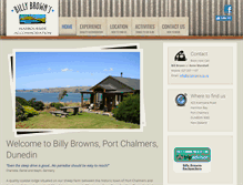 Tablet Screenshot of billybrowns.co.nz